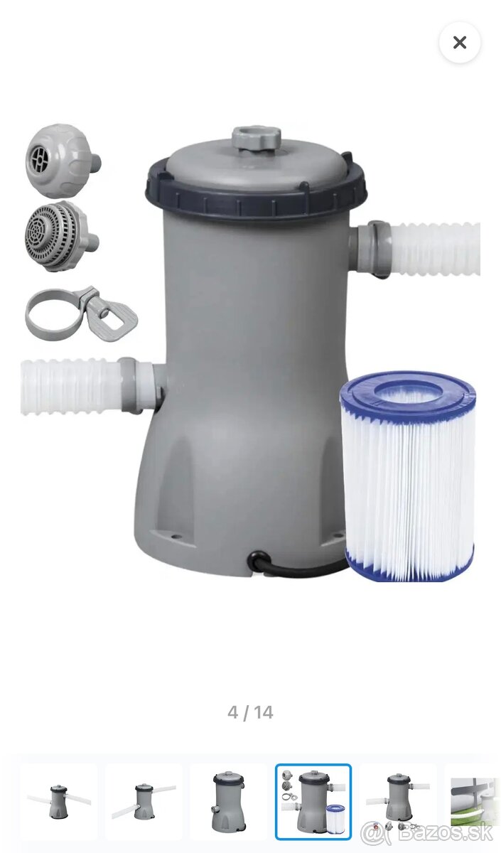Bestway Kartušová filtrácia