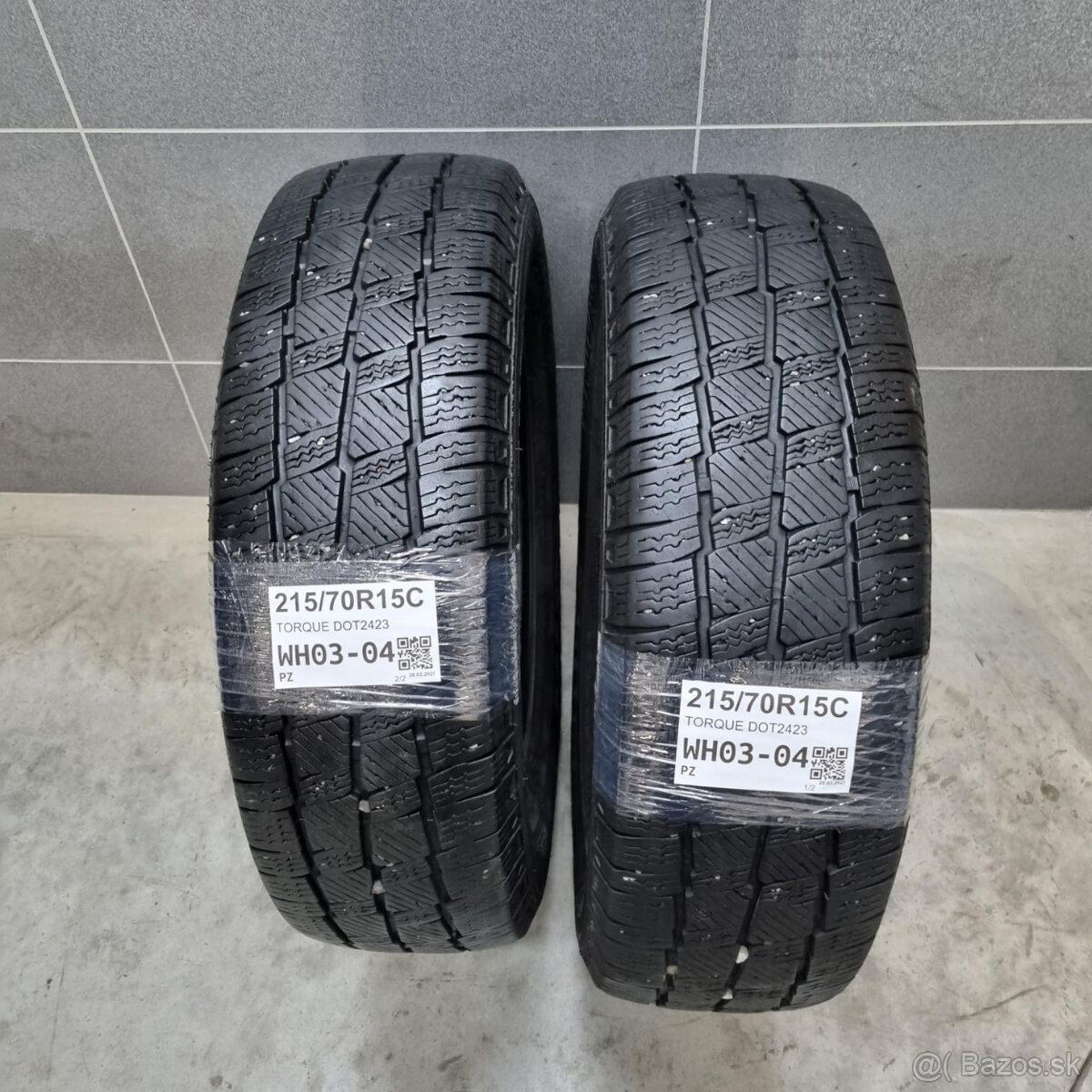 Zimné dodávkové pneu 215/70 R15C TORQUE DOT2423