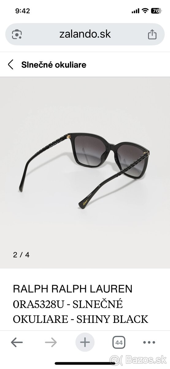 RALPH LAUREN 0RA5328U - SHINY BLACK
