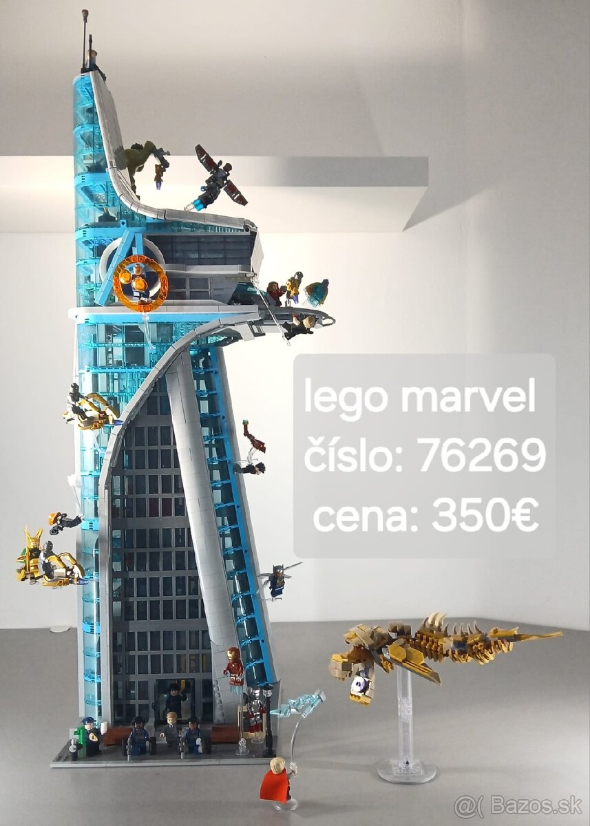 Lego avengers TOWER ako nové bez krabice