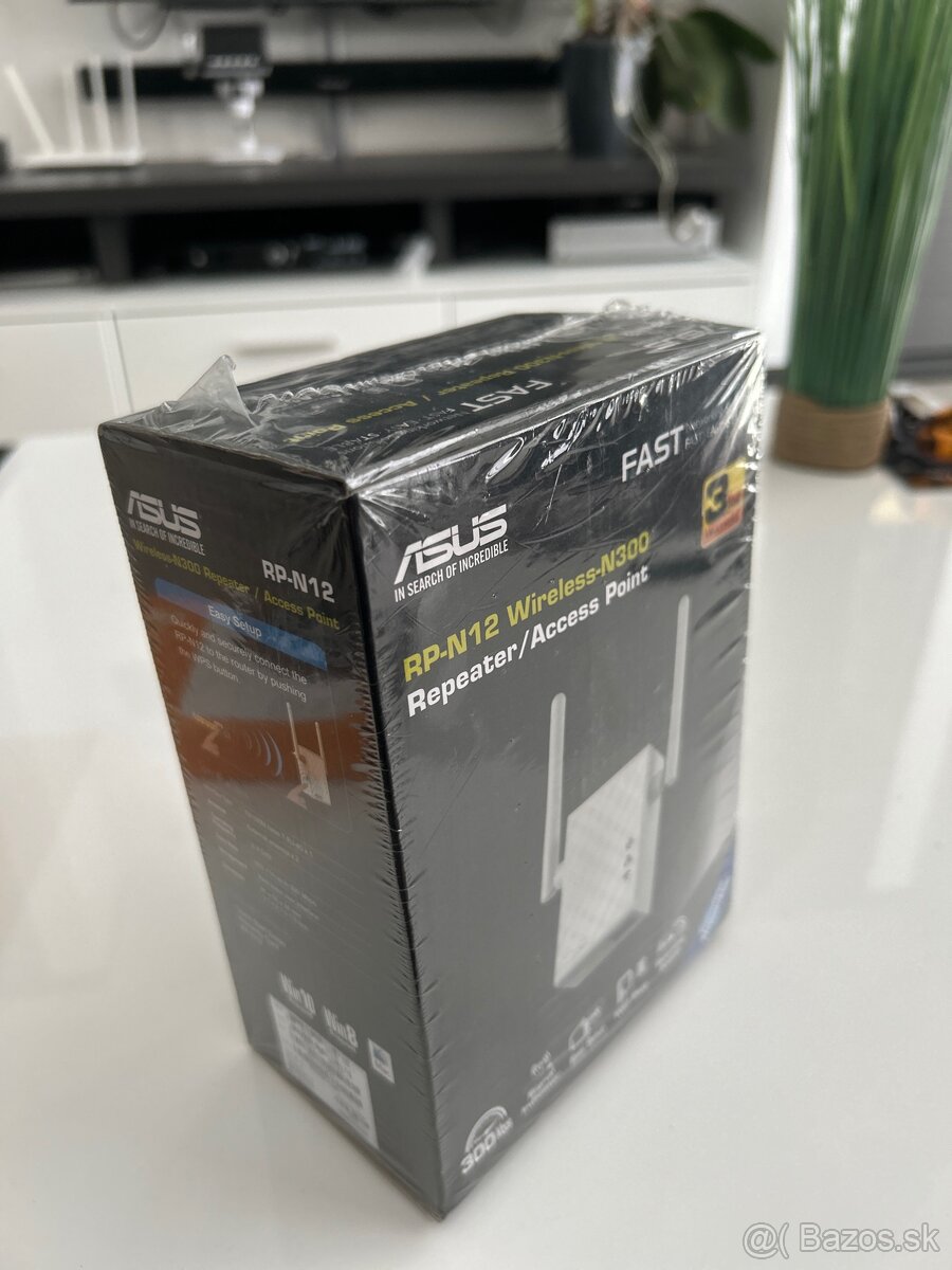 Wireless-N300 (ASUS RP-N12)- nové nerozbalene