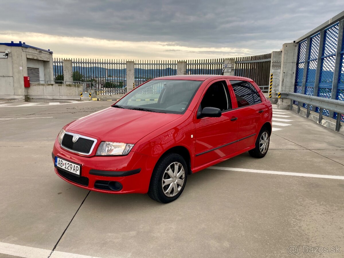 🚘Škoda Fabia 1.2 HTP Classic nová STK EK
