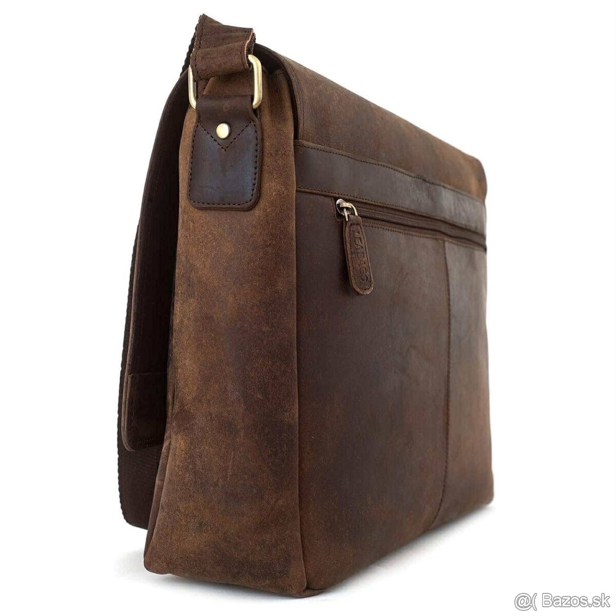 Kožená taška cez rameno LEABAGS