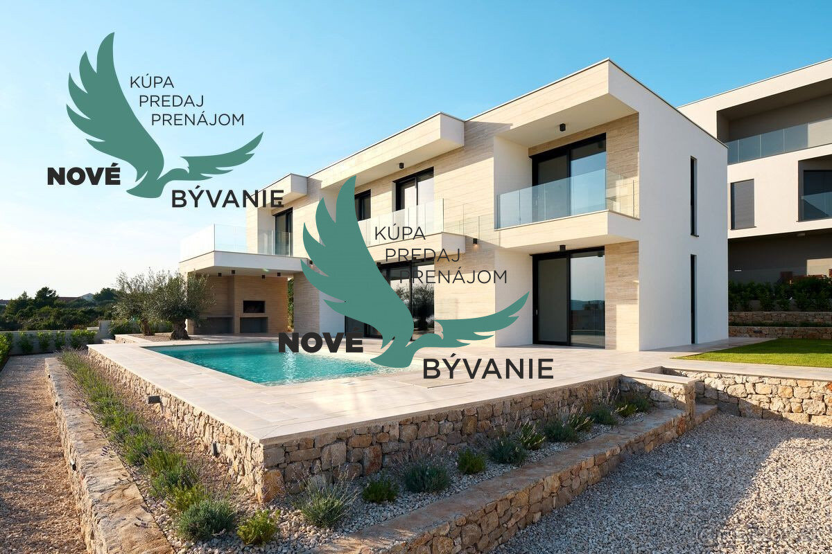 Moderná Vila s Panoramatickým Výhľadom na More – Váš Luxusný