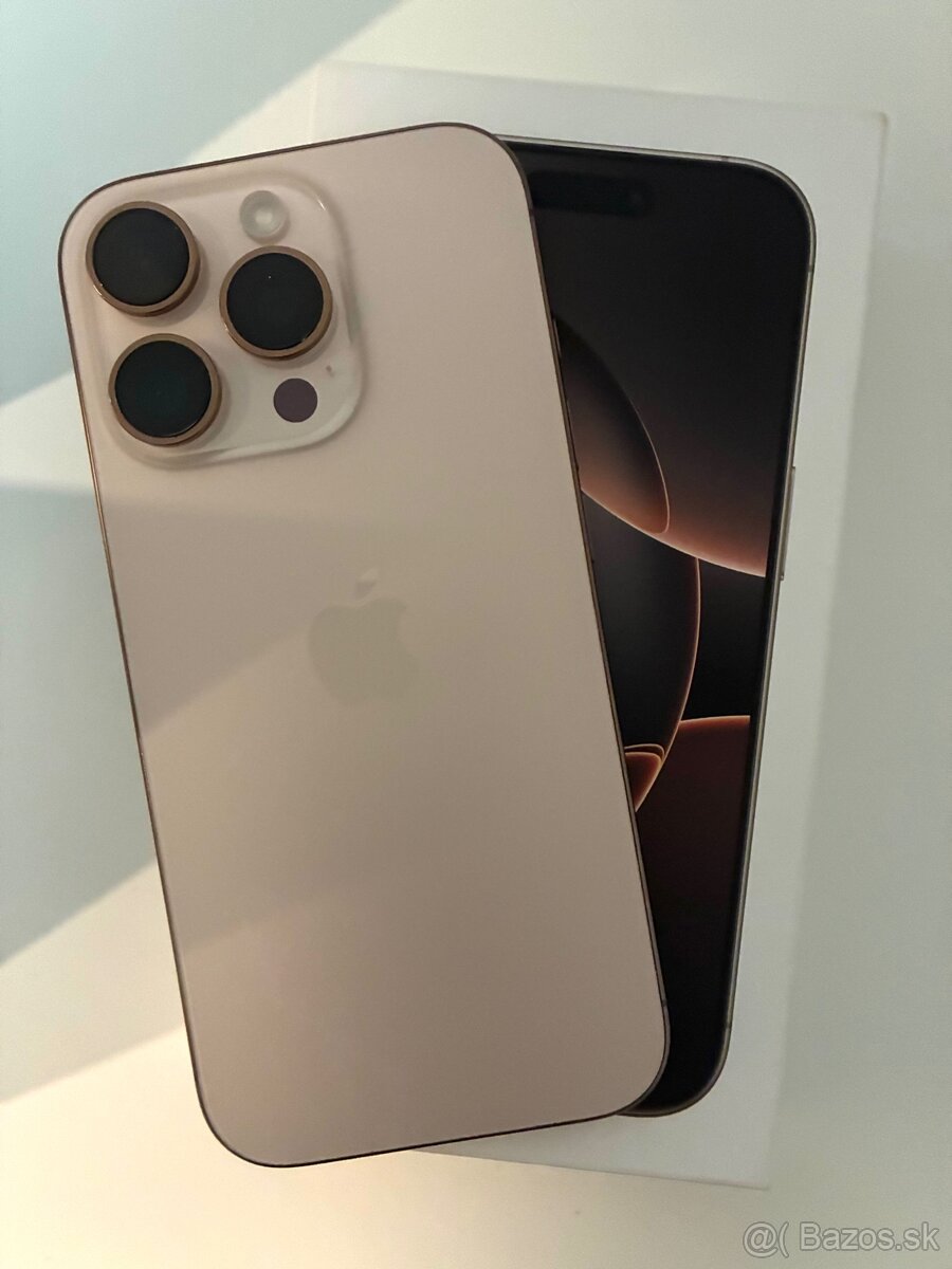 ❗️Apple iPhone 16 Pro gold |1 rok záruka|
