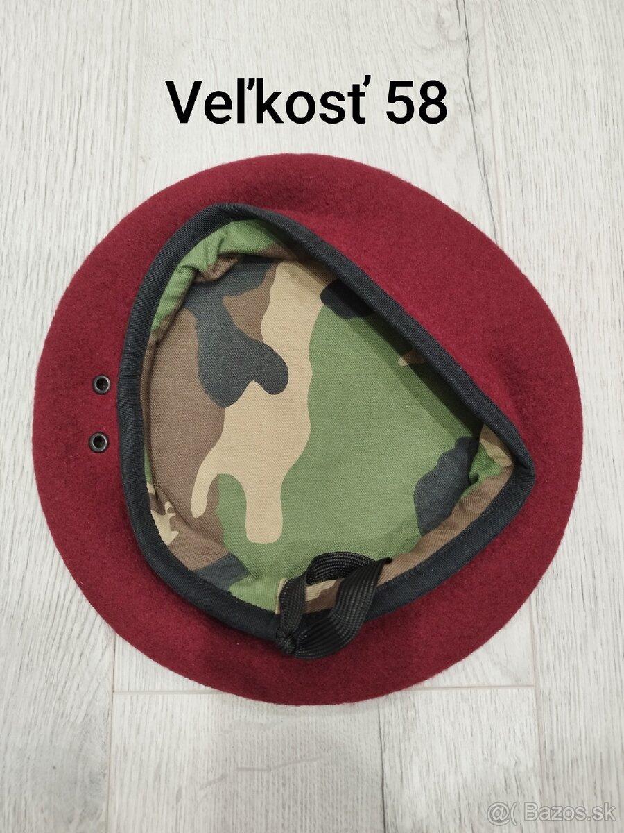 Vojenský výsadkársky baret vz.97 ASR OSSR