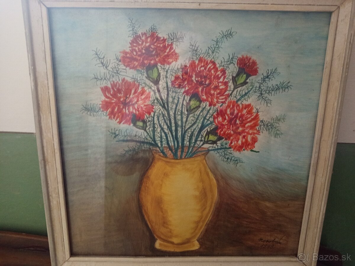 predám obraz akvarel