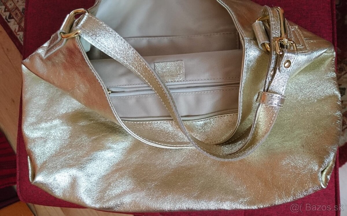 zlatá kabelka nová