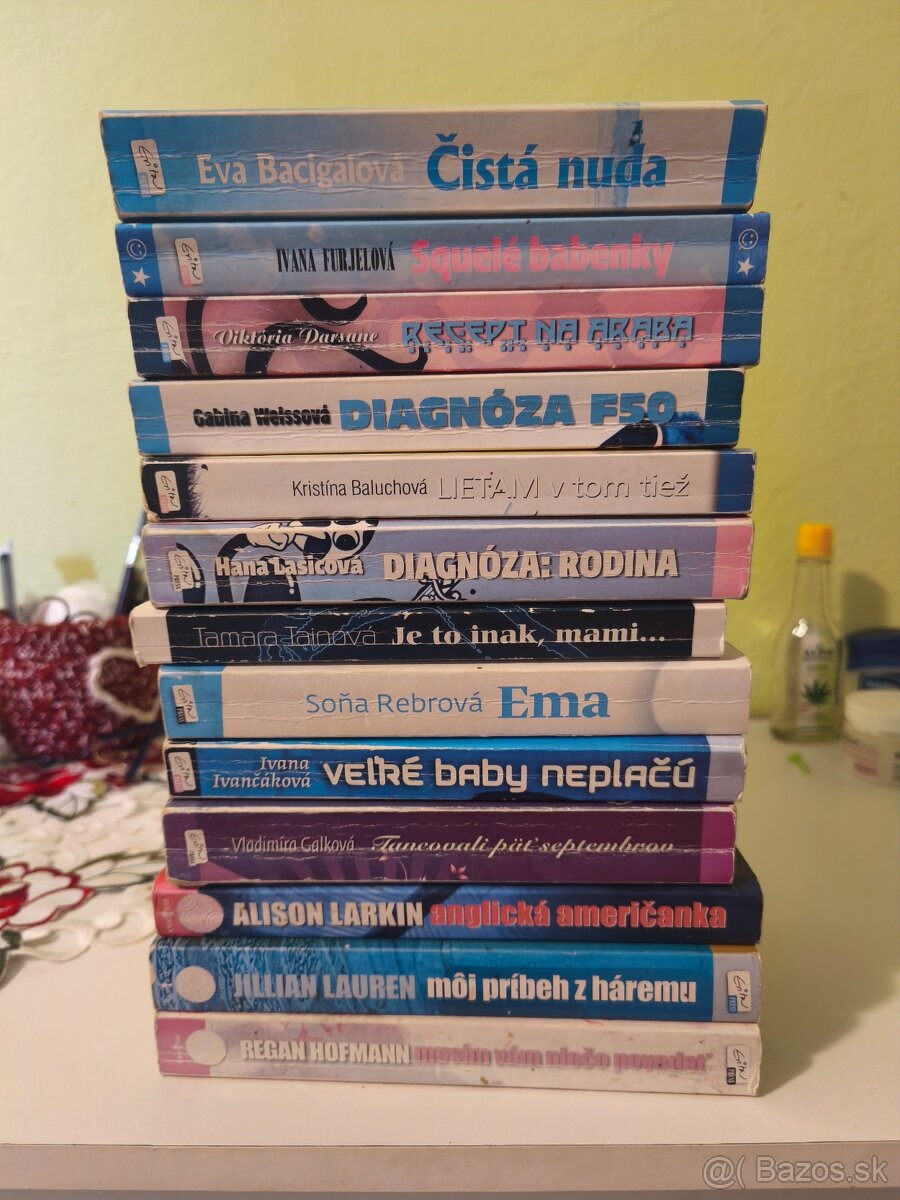 Evita Press rôzne knihy