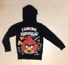 Mikina Angry Birds č. 122/128 - ako nová