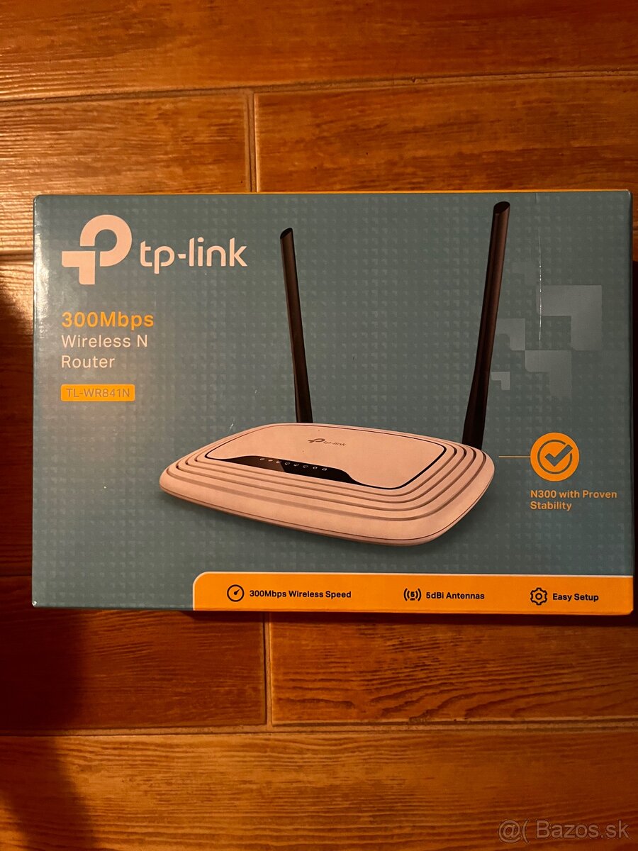WiFi router TP-Link TL-WR842ND (300 Mbps,USB)