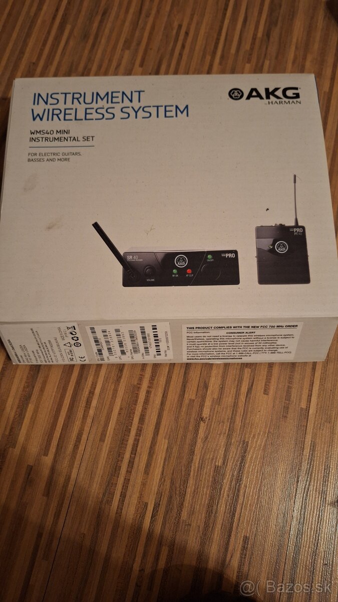 Vysielačka AKG WMS40 mini