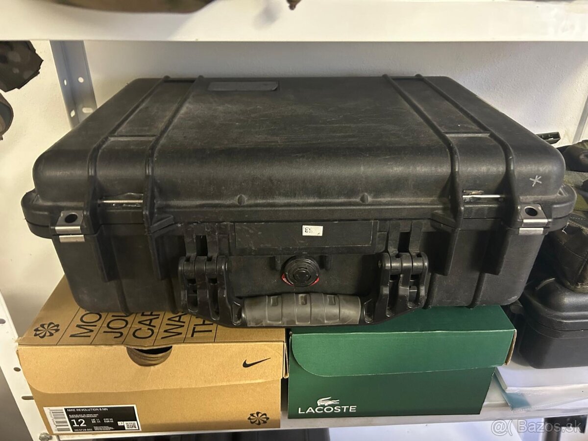 Odolný vodotesný kufor Peli™ Case 1500 Pelikan na zbrane