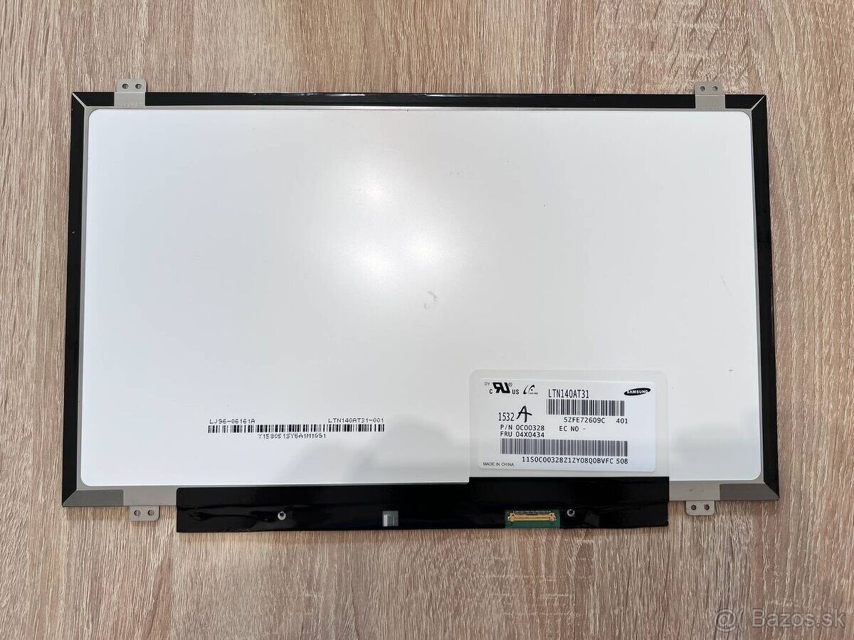Predám obrazovku do notebooku 14"LED SLIM display 30pin////