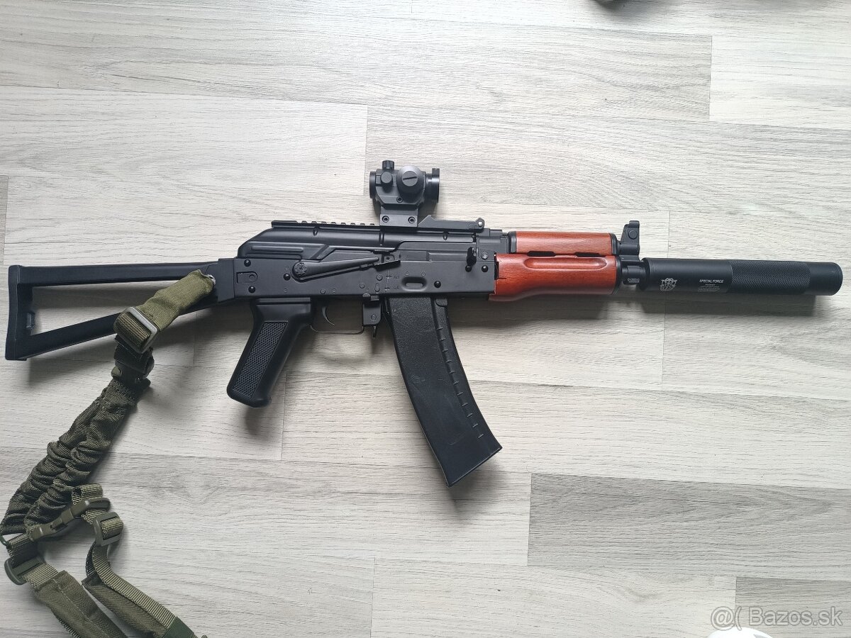 Airsoft AKS-74U + výbava