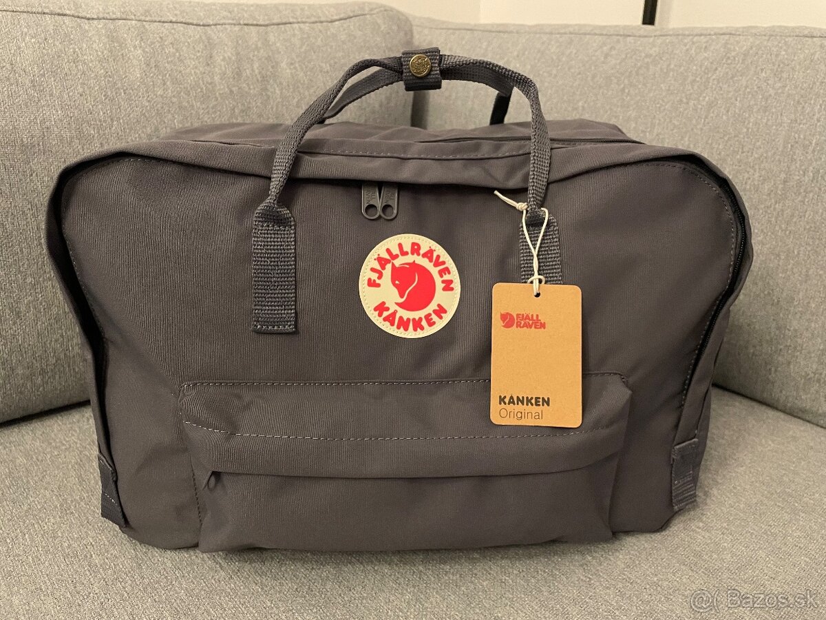 Predám batoh značky Fjällräven Kanken Weekender Super Grey