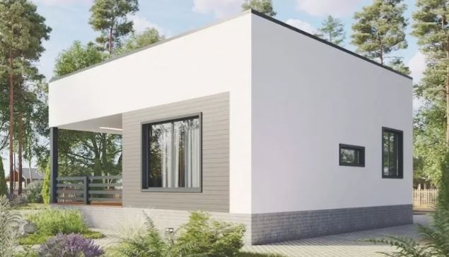 Šikovný moderný 3 izbový dom ( uvedená akciová cena -5%)