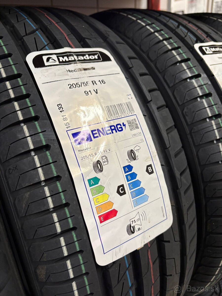 Letné pneumatiky Matador HECTORRA 5 205/55 R16 91V (nové)