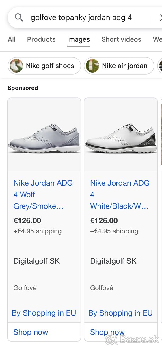 Nove topanky Nike Jordan ADG 4 vel. 10