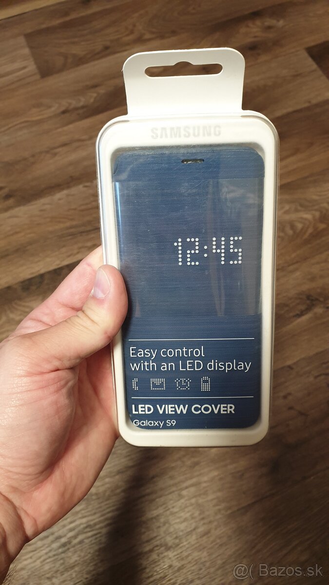 Predám Samsung Galaxy S9 LED VIEW cover modrý