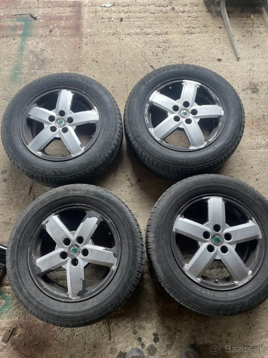 5x100 R15 , 195/65 R15