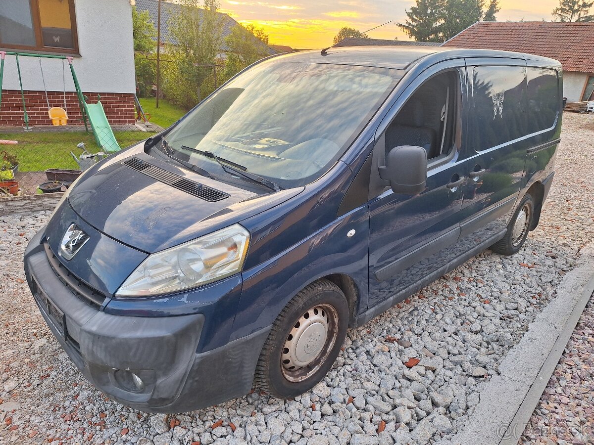 PEUGEOT EXPERT 2.0HDI ŤAŽNÉ2x ŠUPACIE DVERE