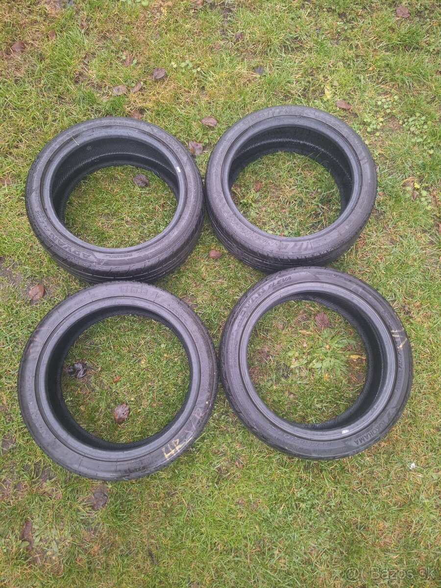 Letná sada pneumatík 195/45 R16 Yokahama