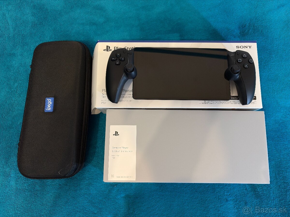 Playstation Portal Black Remote Player + puzdro (záruka)