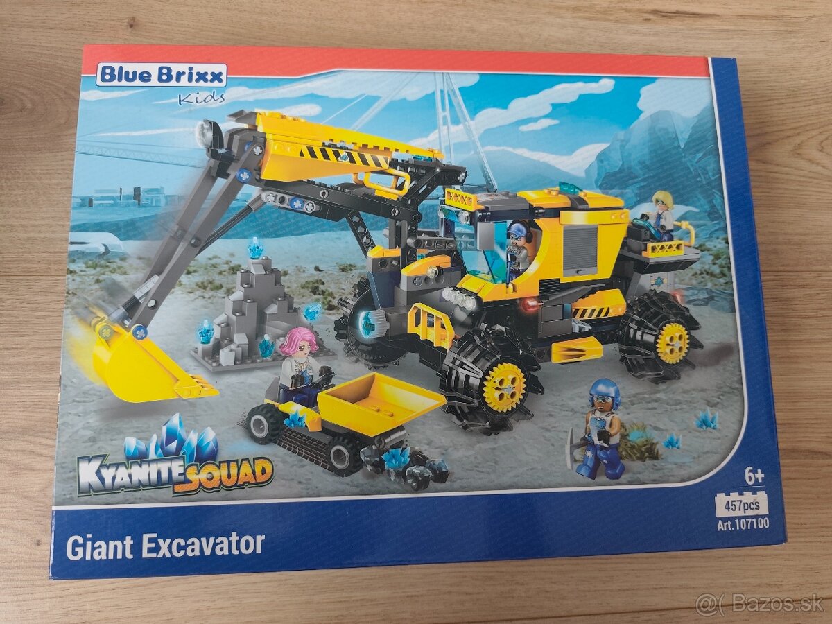 BlueBrixx Obrovský bager