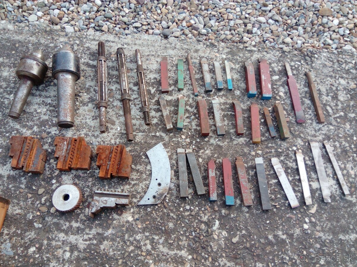 Sústružnícke nože.