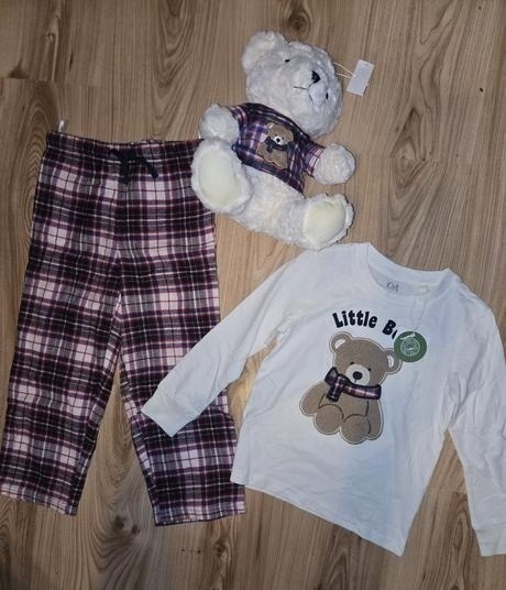 Pyžamo 110+ plyšový medvedík