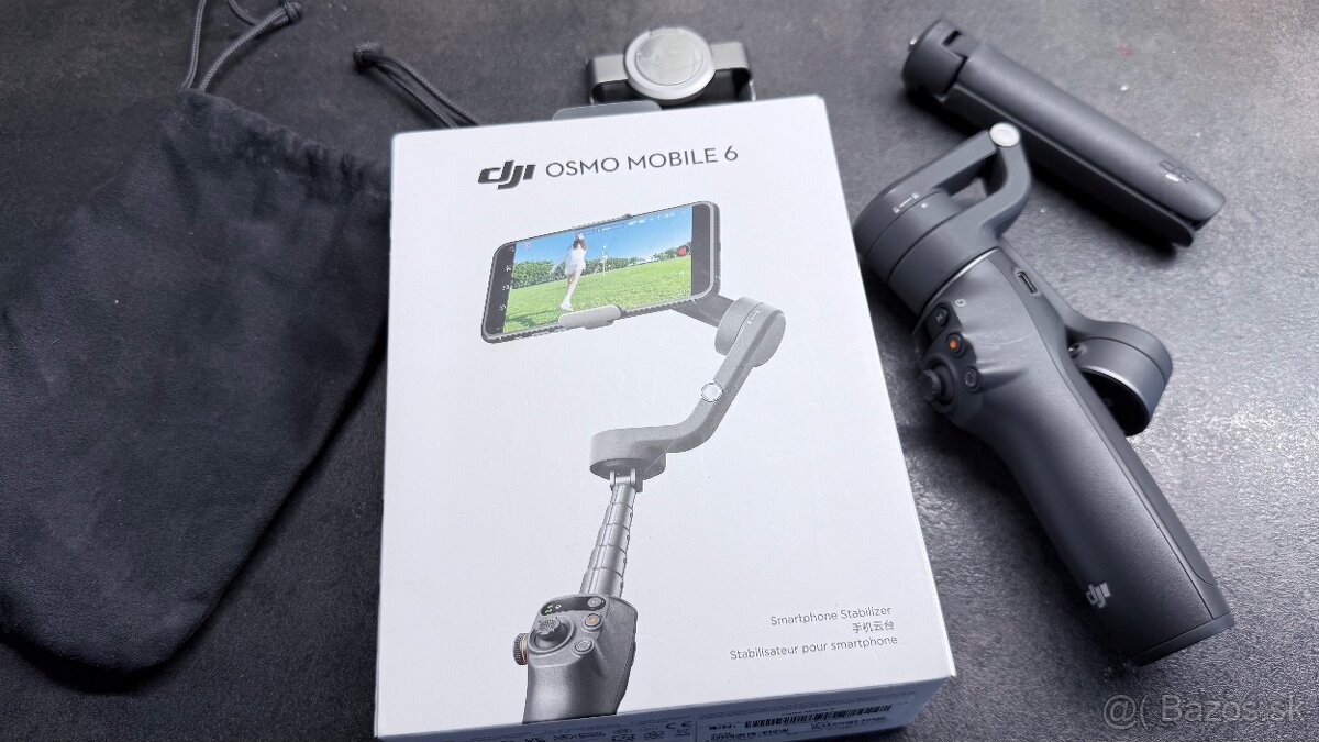 Predám gimbal DJI Osmo Mobile 6 - OM6 komplet