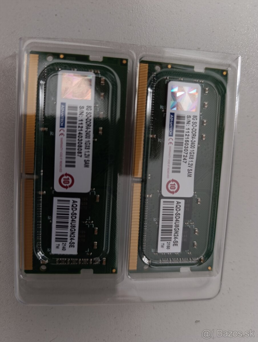 Predám RAM DDR4 SO-DIMM 8GB