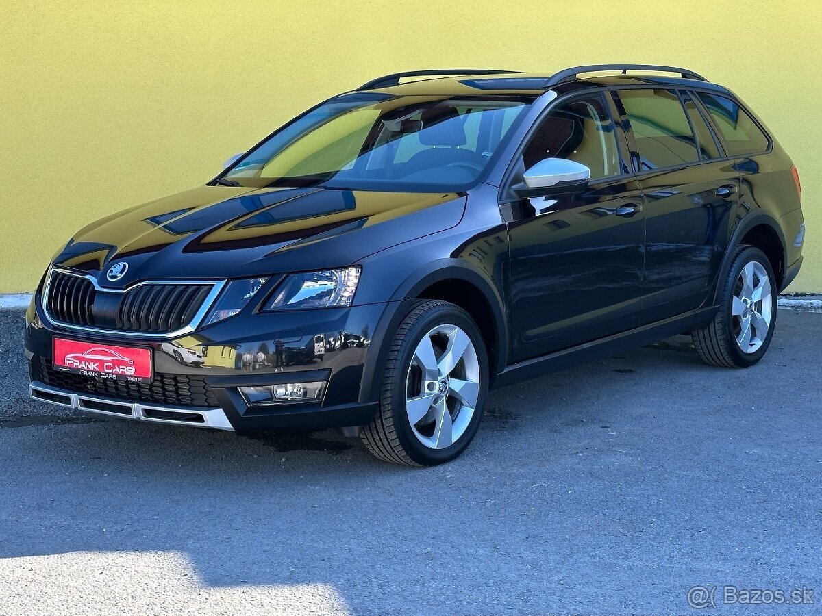 Škoda Octavia SCOUT DSG 4x4 2.0TDI/135kW r.v.2019 Tažné
