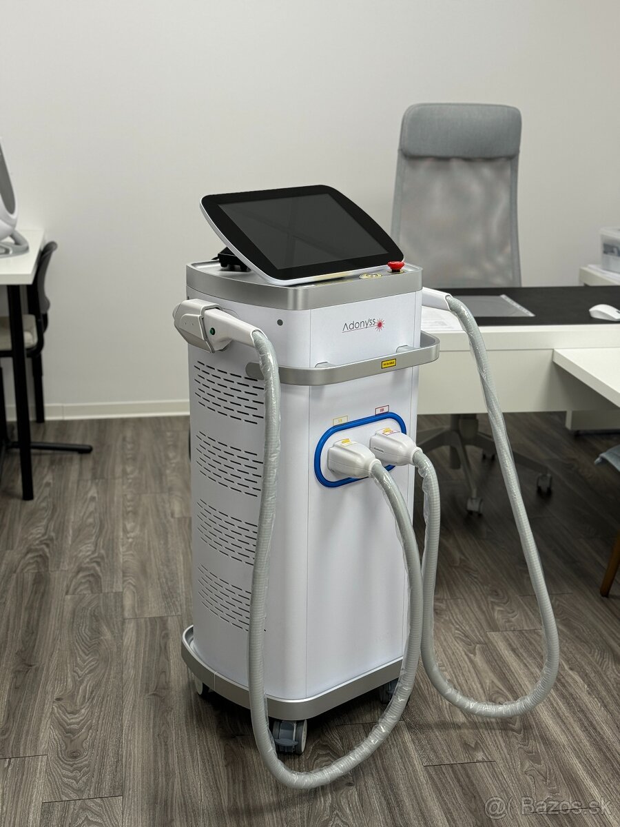 prístroj Adonyss QuantumPeak – QPL + RF laser
