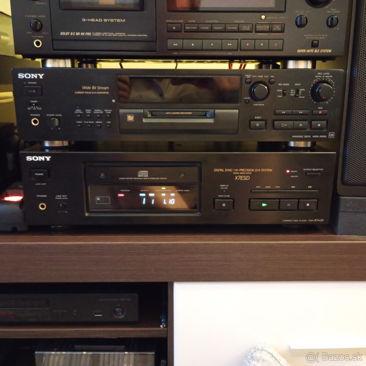 Predám prehrávač Sony cdm x 7 esd