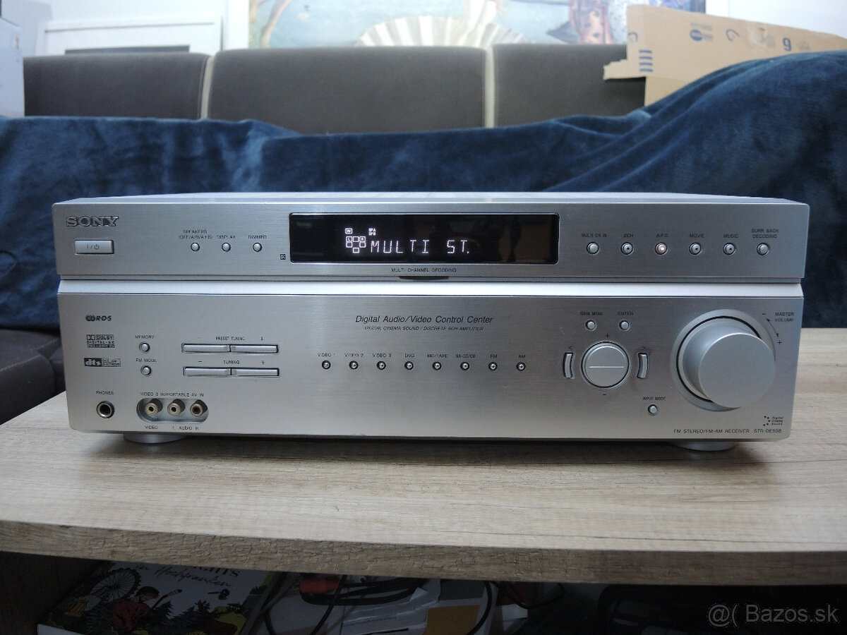 Receiver SONY STR-DE 598 6.1 Dolby Digital DTS