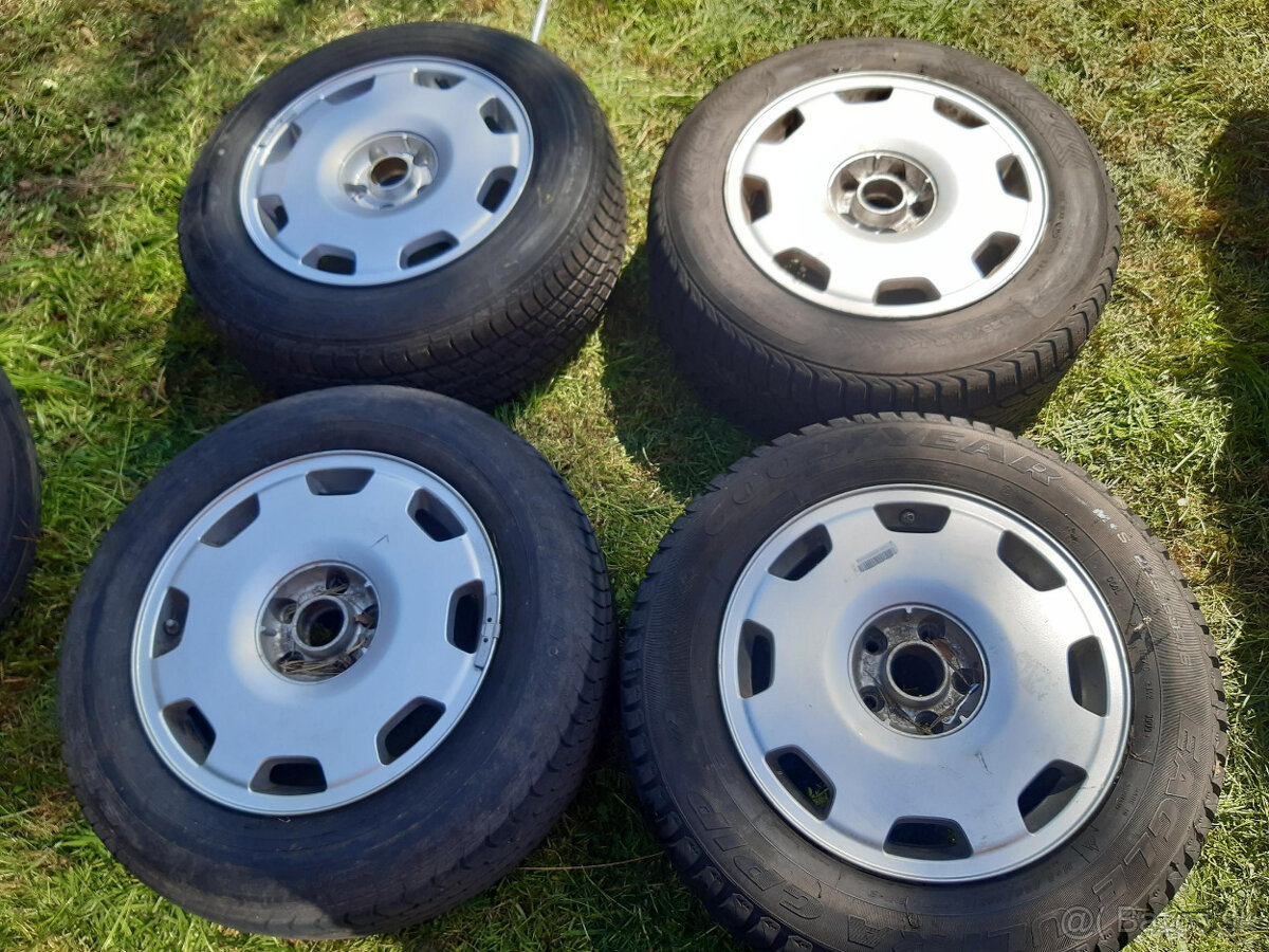 ALU KOLA 16 audi A8, A6, A4, 4D0601025P+ letní pneu 7.5mm