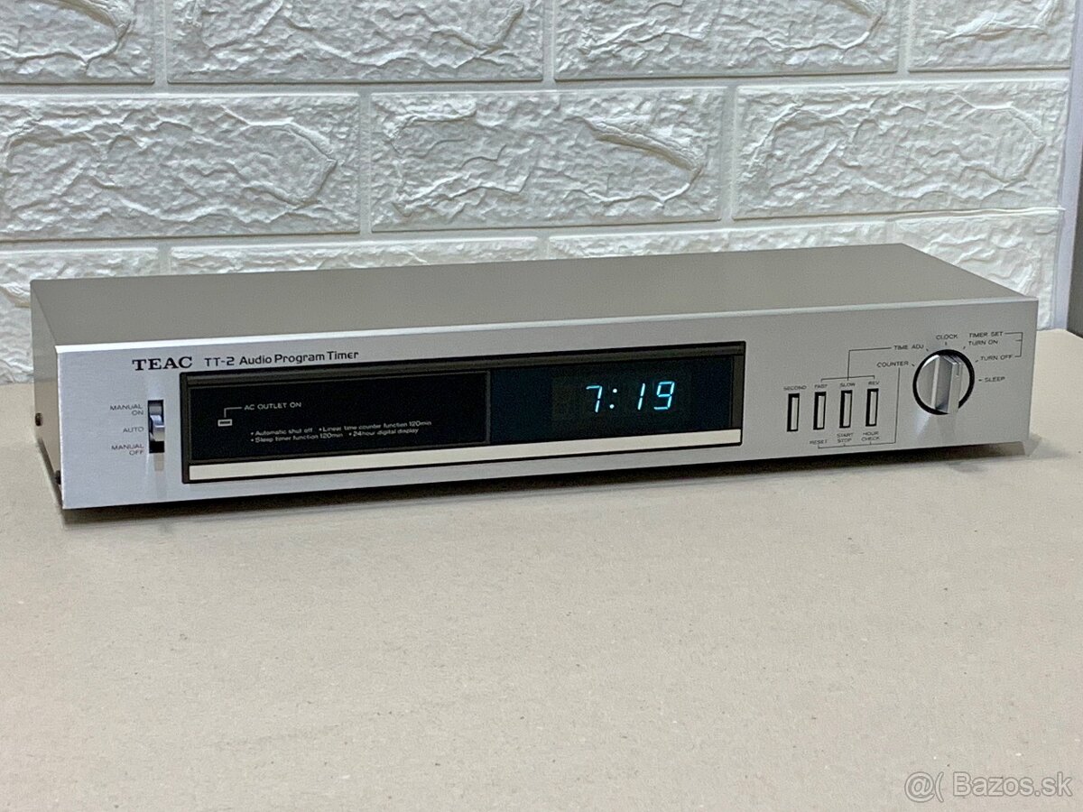 TEAC TT-2 …. Digitálny audio časovač