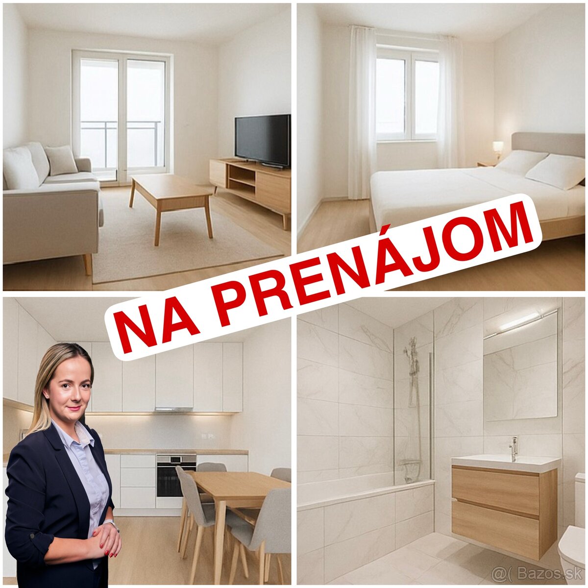 Na prenájom – 2-izbový byt, novostavba, Spišská Nová Ves