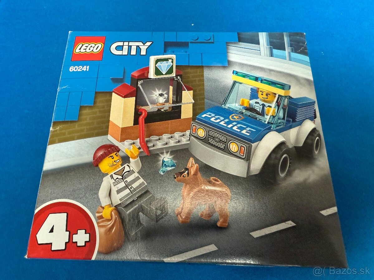 Lego city - policajt, hasic, veterinar
