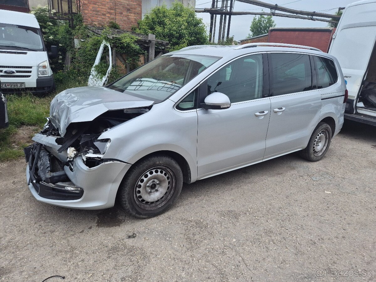 VW Sharan, rv.5/2016, 2.0 tdi dsg110kw 7miest