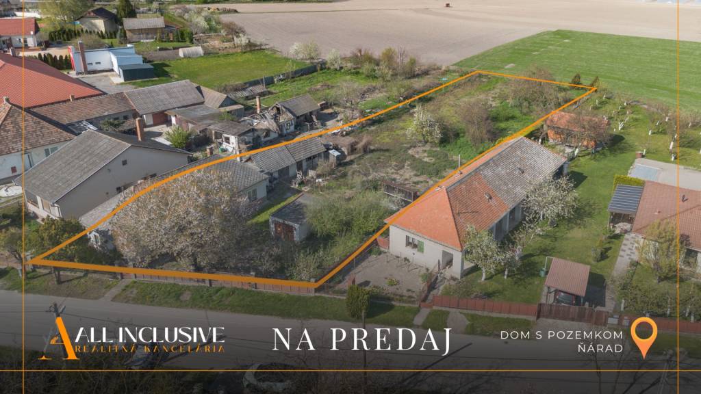ALL INCLUSIVE | NA PREDAJ STAVEBNÝ POZEMOK (2208 M2) V OBCI