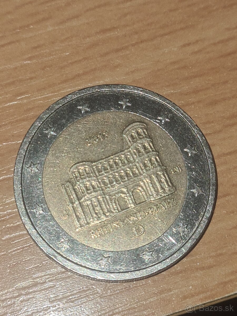 2 euro nemecko 2017