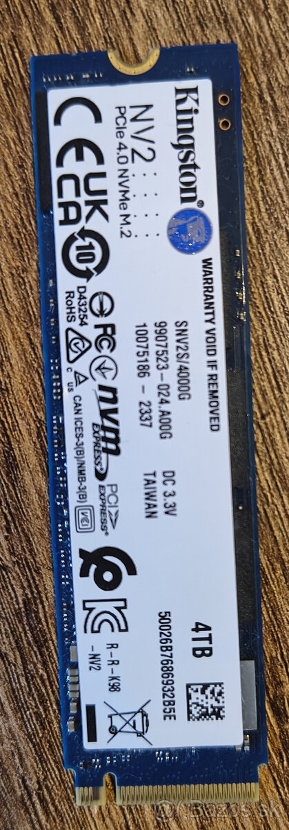 KINGSTON SNV2S4000G : 4000,7 GB