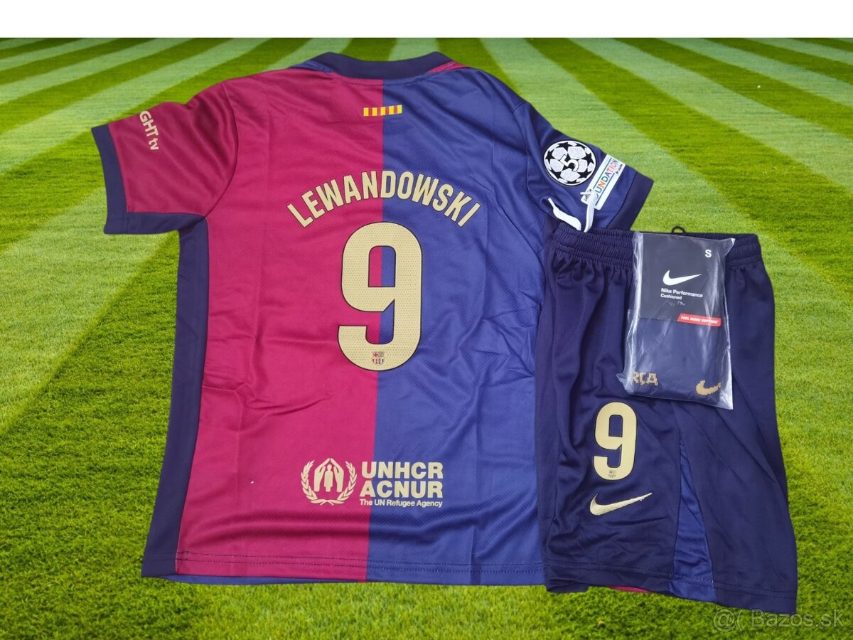 detský dres Lewandowski FC BARCELONA 135-145cm
