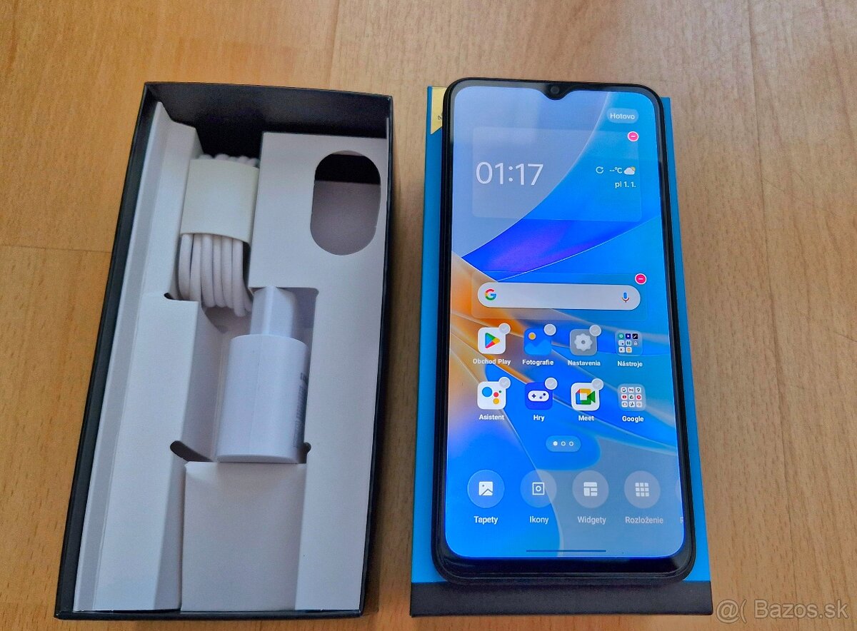 Predam nepouzivany Oppo A17 4 GB / 64 GB