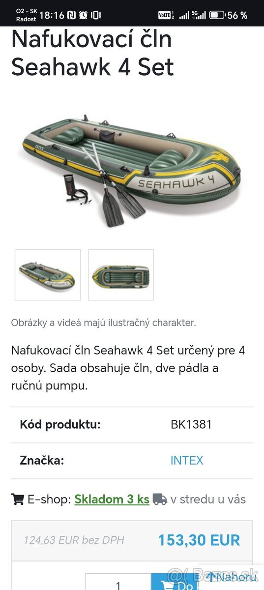 Čln na ryby aj na rekreáciu