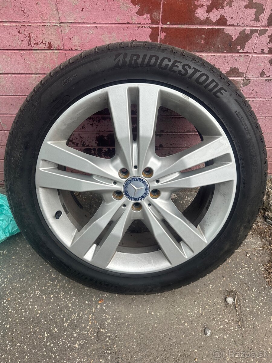 Mercedes sada diskov 20” × 9J, 5×112 s pneu 265/45 R20