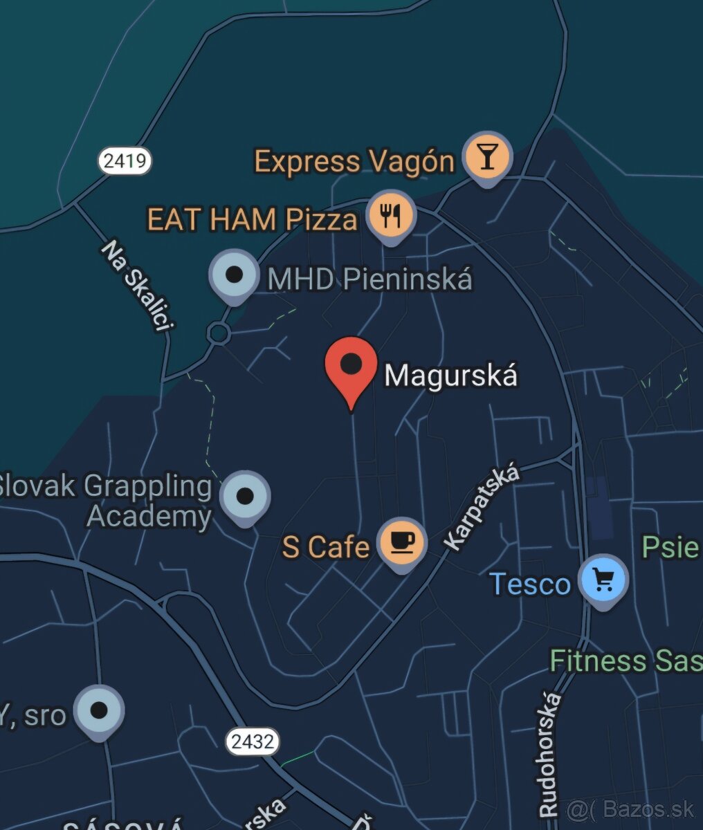 Prenájom 3i byt, Magurská ulica, Sásová, Banská Bystrica.